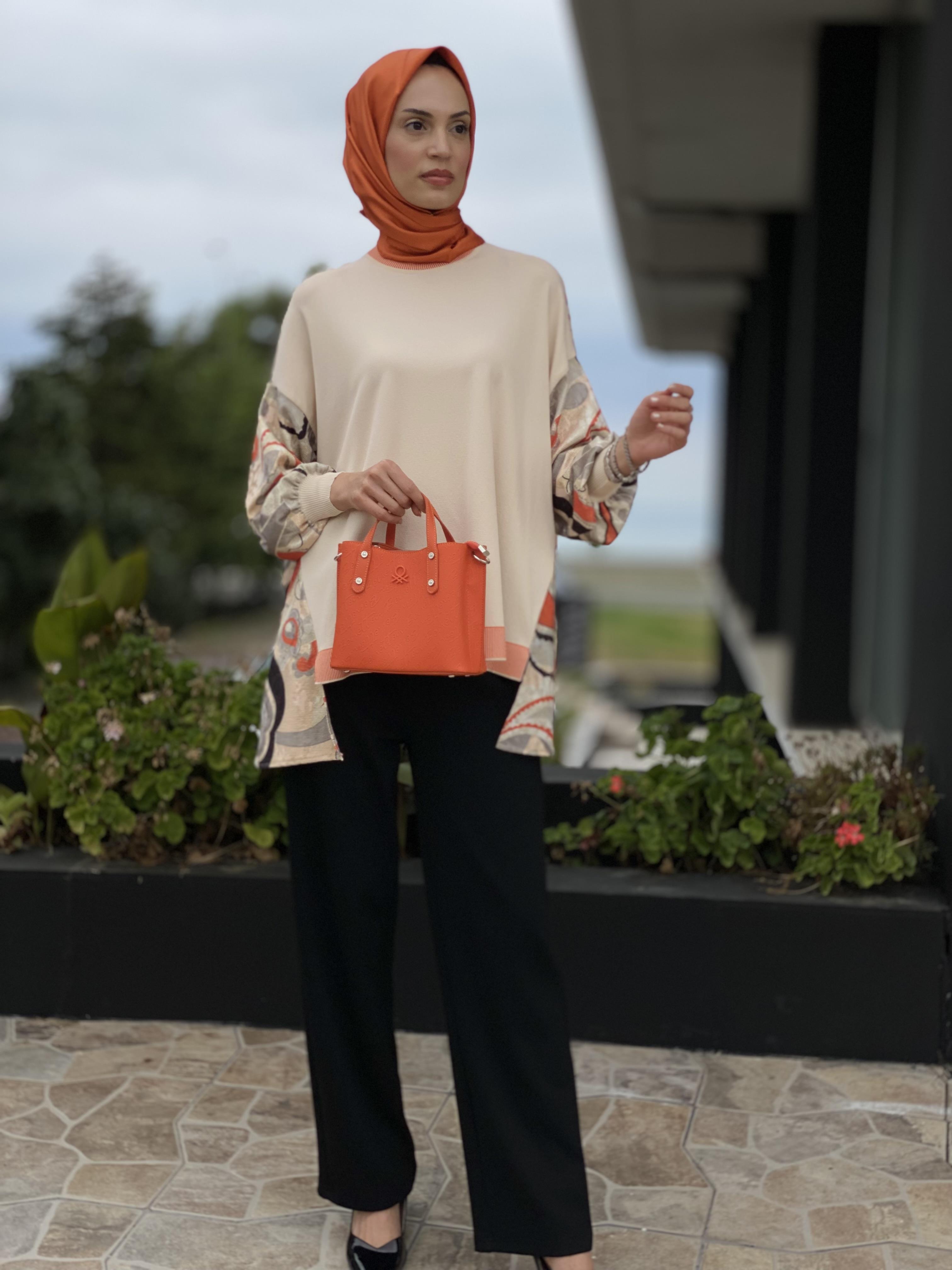 Almarwah Boru Paça Triko Pantolon 606032