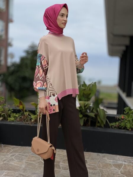 Almarwah Boru Paça Triko Pantolon 606032