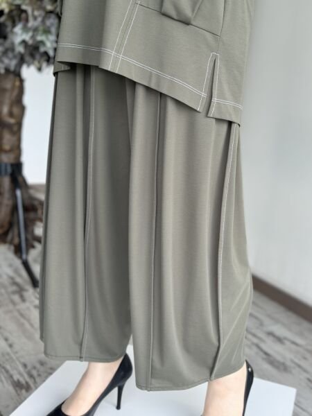 Ghisa Penye Tunik Şalvar Pantolonlu Takım 4691