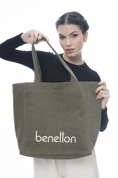 Benetton Kanvas Omuz Çantası BNT1106