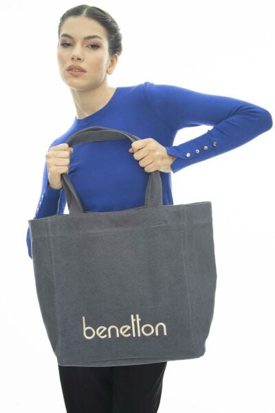 Benetton Kanvas Omuz Çantası BNT1106
