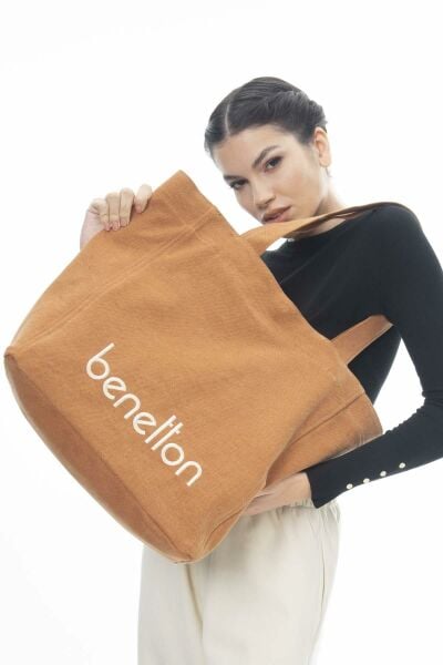 Benetton Kanvas Omuz Çantası BNT1106