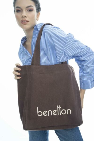Benetton Kanvas Omuz Çantası BNT1106