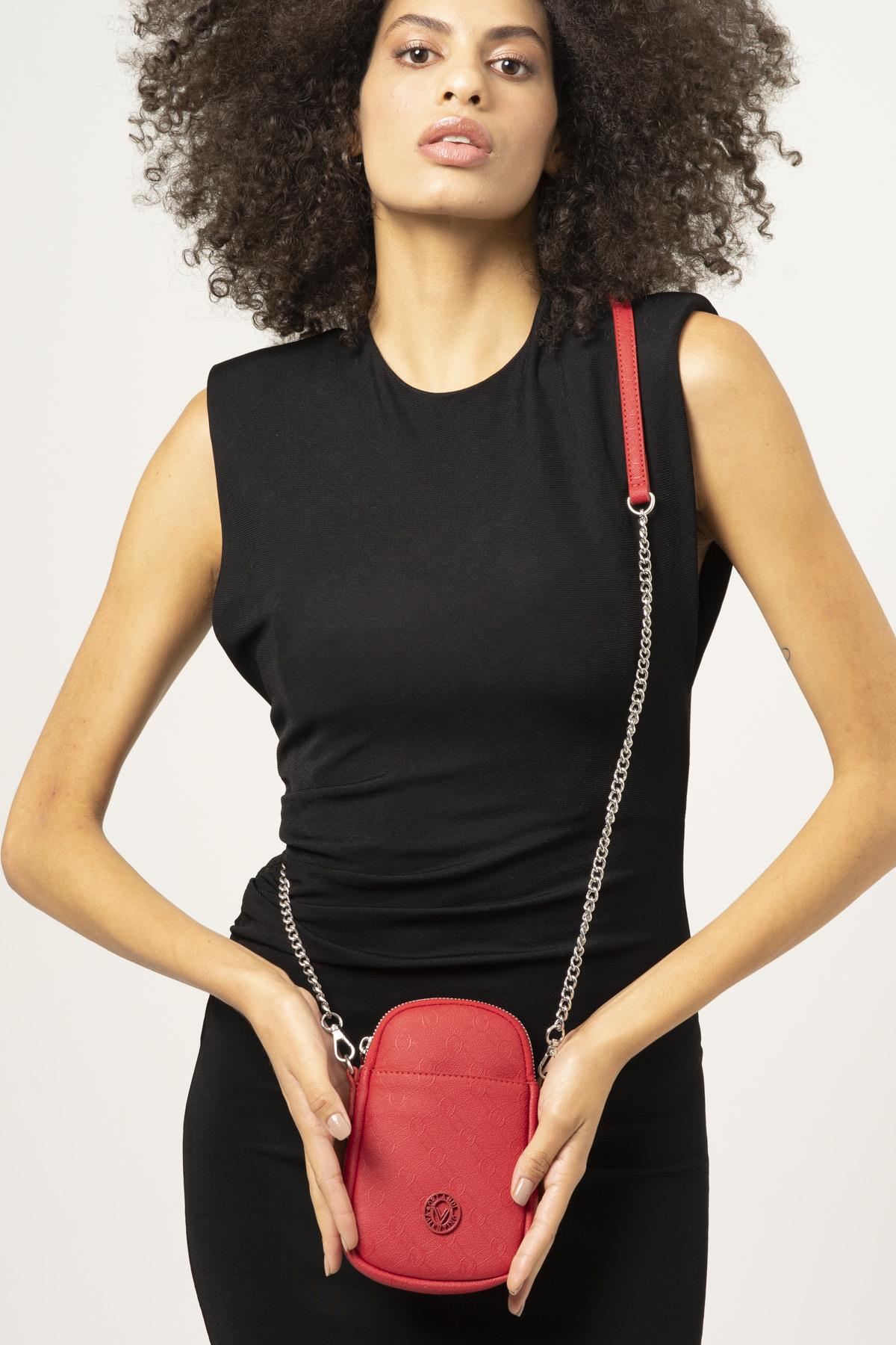 Valentino Orlandi Telefon Çanta VLT042 KIRMIZI