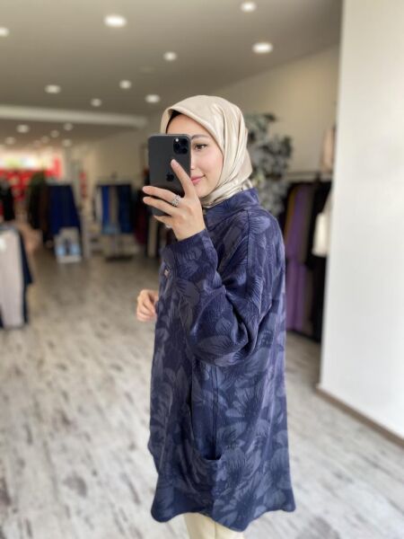 İnvee Çiçek Desenli Tunik 7109