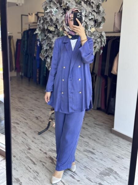 Almarwah Blazer Ceket Pantolon Takım 202838