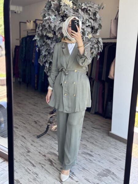 Almarwah Blazer Ceket Pantolon Takım 202838