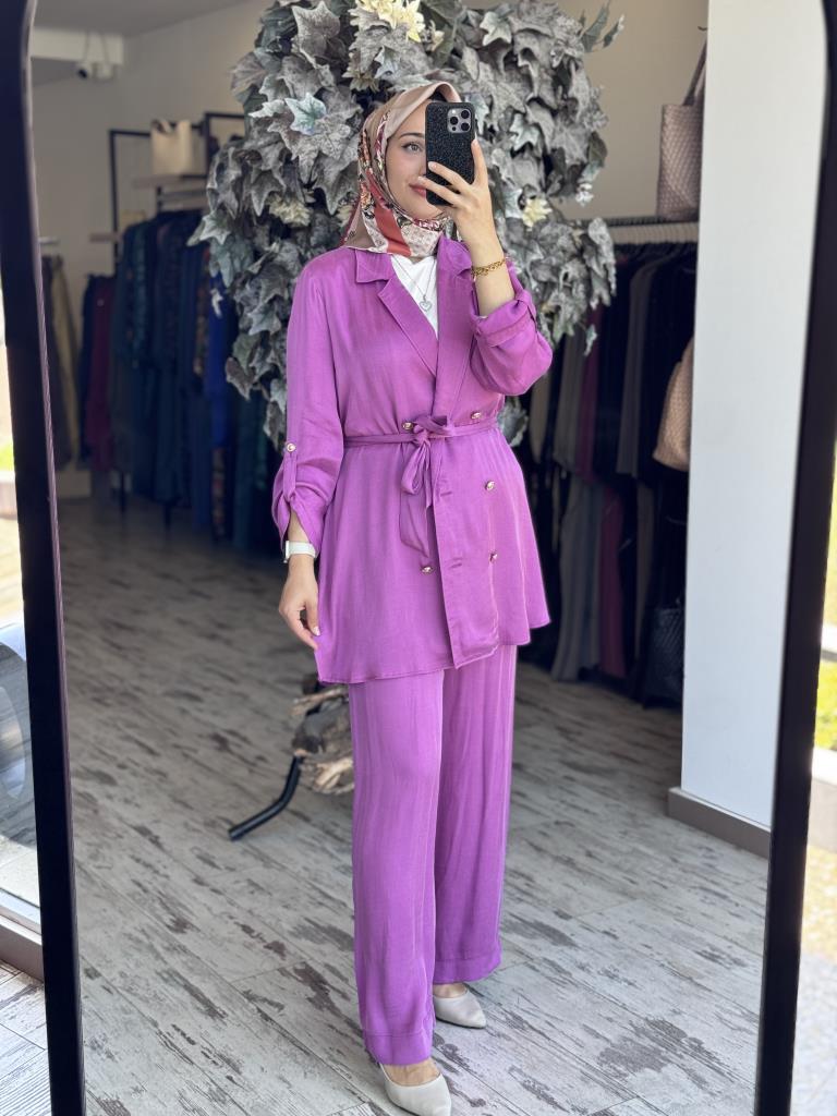 Almarwah Blazer Ceket Pantolon Takım 202838