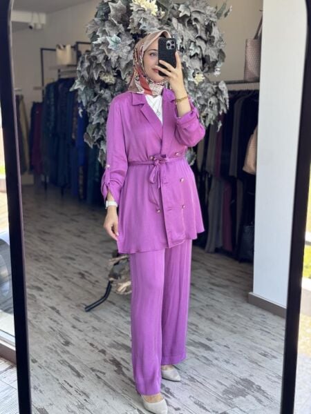 Almarwah Blazer Ceket Pantolon Takım 202838