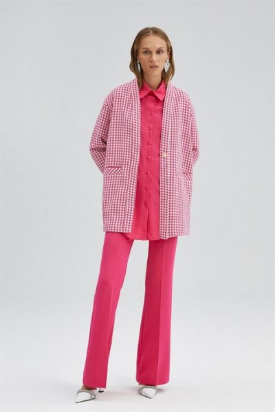 Touche Pötikare Ceket (22F1T005) PEMBE - L