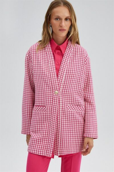 Touche Pötikare Ceket (22F1T005) PEMBE - L