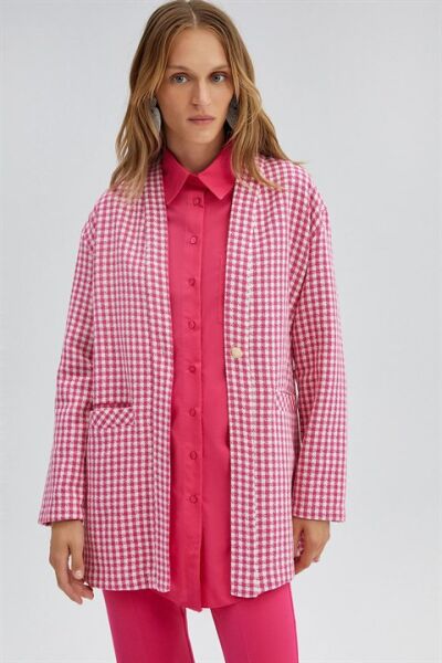 Touche Pötikare Ceket (22F1T005) PEMBE - M