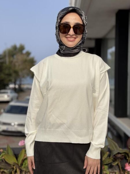 Kahma Balıkçı Yaka Triko Kazak