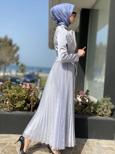 SENNA Violanda Dress Tesettür Abiye SD30025