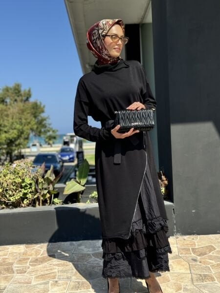 Misswhence İkili Triko Elbise 36834