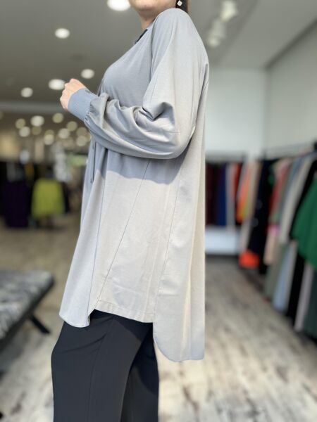 İnvee Modal Penye Gömlek 6926 GRİ - 2