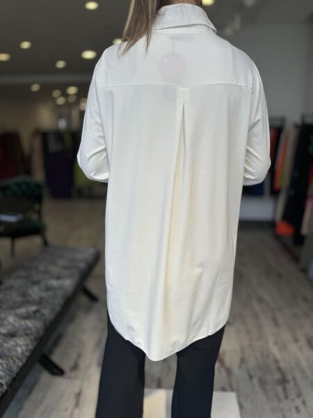 İnvee Modal Penye Gömlek 6926 EKRU - 2