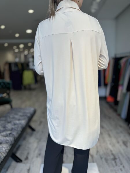 İnvee Modal Penye Gömlek 6926 EKRU - 2
