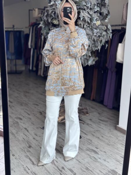 SENNA Endıve Ceket SD2540010 MAVİ - 2