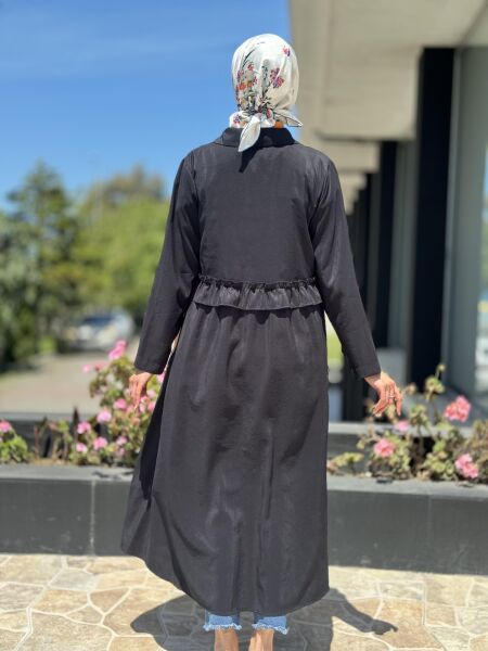 Almarwah Fermuarlı Tencel Kap 404834