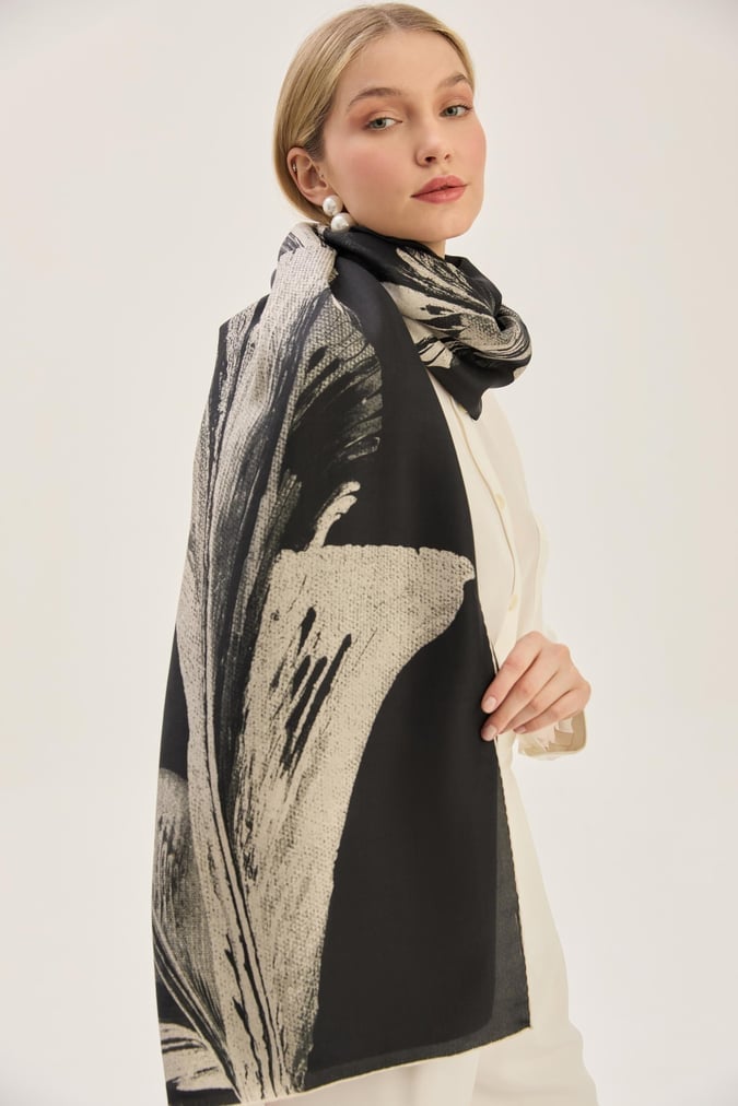 Maisa Şule 70x190 Pamuk İpek Şal