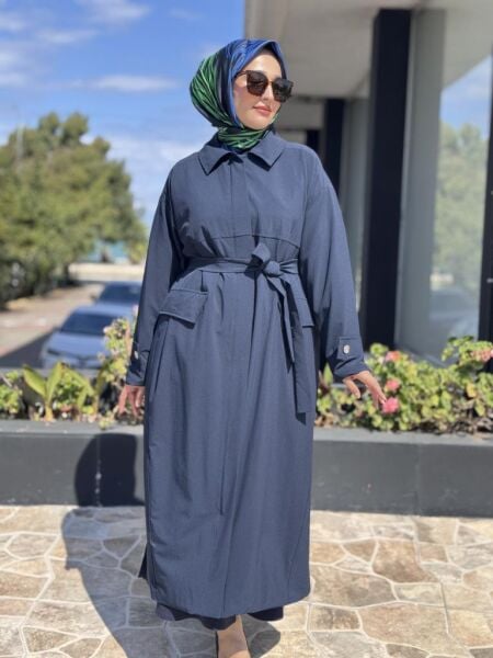 Misswhence Cep Detaylı Astarlı Pardesü 38500