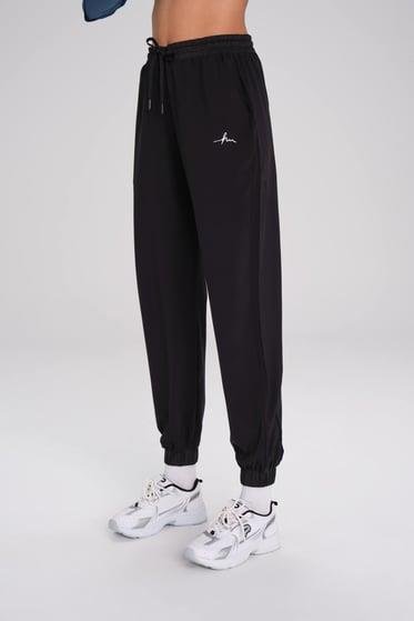 Haşema Active Paçası Lastikli Jogger Spor Eşofman Altı Pantolon ACT1 SİYAH - XL