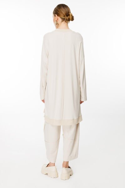 Ghisa Ribana Detaylı Tunik Pantolon Takım G4554