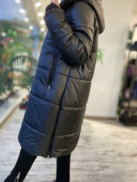 Almarwah Siyah Şişme Mont 505260