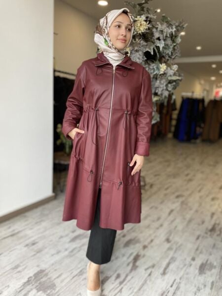 Misswhence Büzgü Detaylı Hakiki Deri Kap 36414