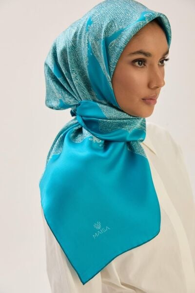 Maisa Farah 90X90 Sura İpek Eşarp