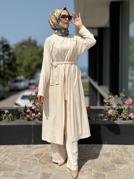 Qupra 3 Lü Takım QAY62063 NUDE - 2