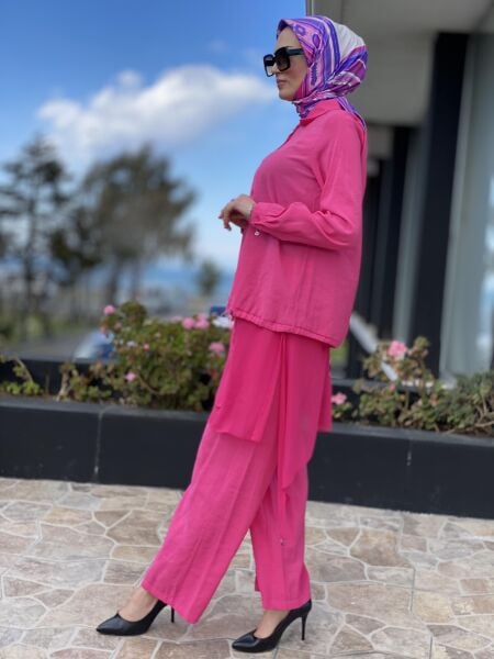 Almarwah Gömlek Pantolon Etekli Takım 202557