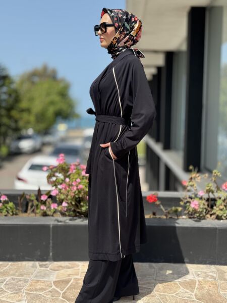 Qupra 3 Lü Takım QAY62063 SİYAH - 1