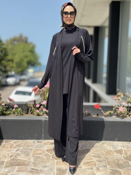 Qupra 3 Lü Takım QAY62063 SİYAH - 2