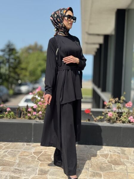 Qupra 3 Lü Takım QAY62063 SİYAH - 3