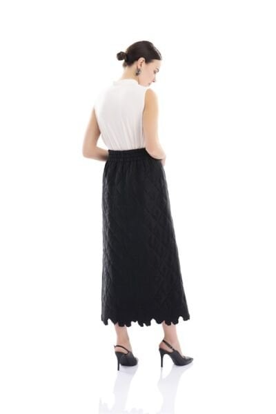 İpek Kapitone Etek ZEMS-2233