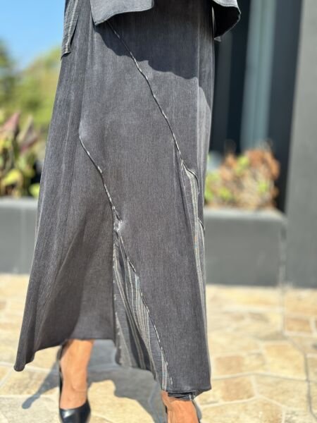 Almarwah Vatkalı Cupra Bluz Etek Takım 202640