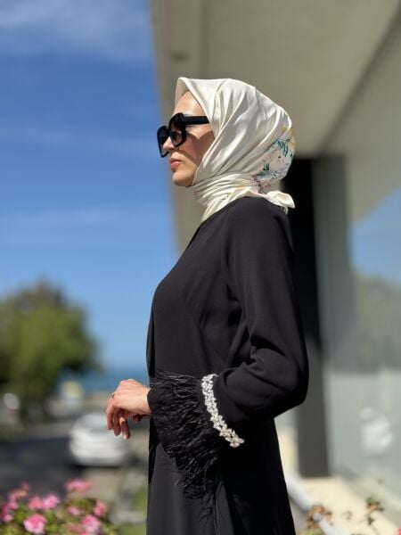 Almarwah Kolları Taş Detaylı Abiye Tulum 90450