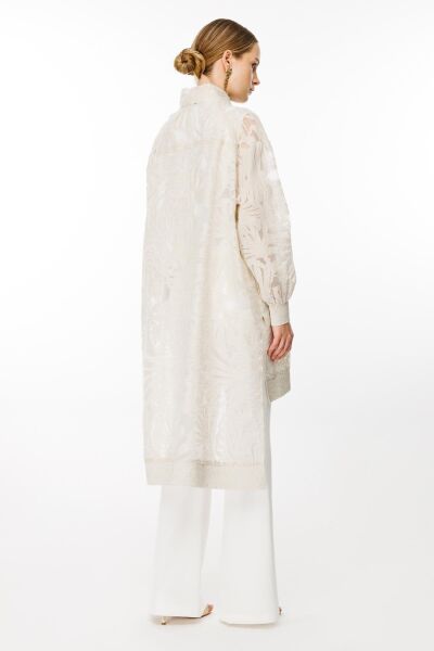 Ghisa Fermuarlı Desenli Kap G2646 TAŞ - 2