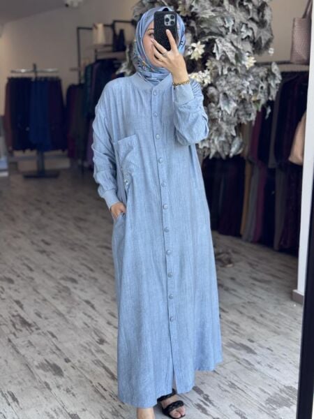 Tığ Triko Bomber Yakalı Cep Detaylı Kap KAP3097