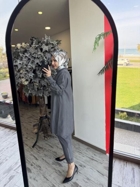 Misswhence Çıtçıtlı Tencel Gömlek 37303