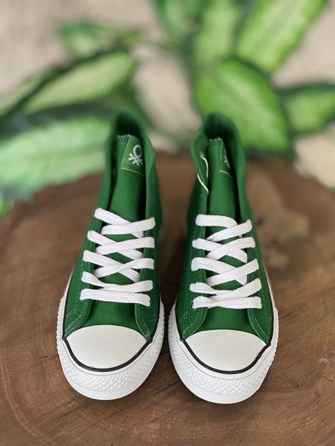 Benetton Yeşil Converse Spor Ayakkabı 30628 YEŞİL - 39