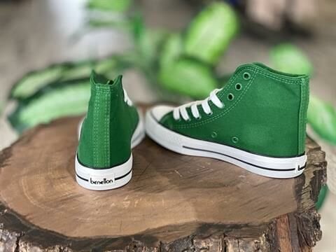 Benetton Yeşil Converse Spor Ayakkabı 30628 YEŞİL - 39
