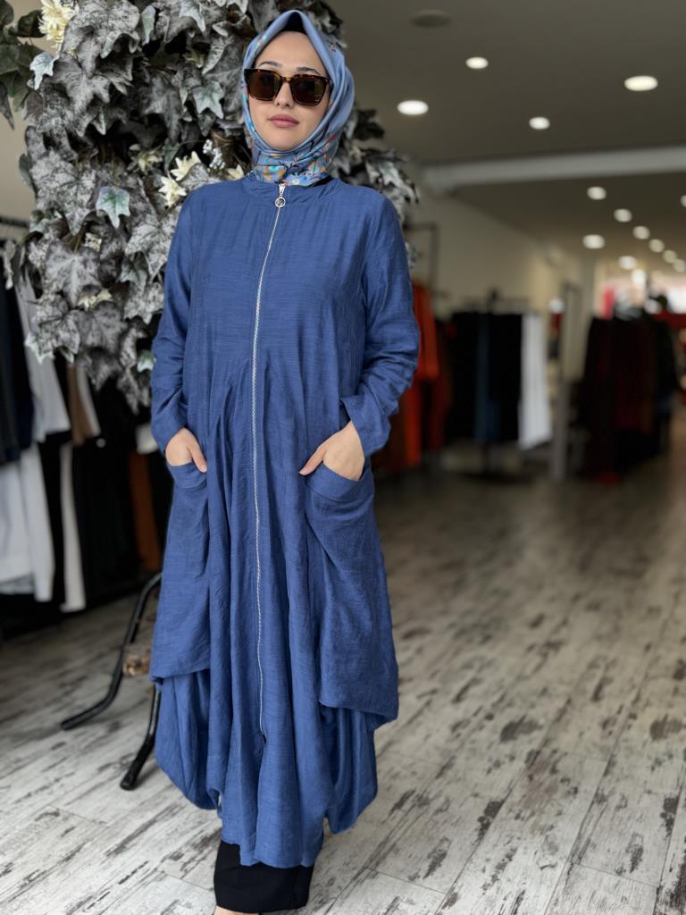 Almarwah Fermuarlı Torba Cepli Kap 404937