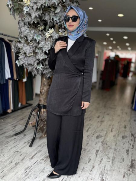 Almarwah Önü Kapaklı Ceket Pantolon Takım 202775