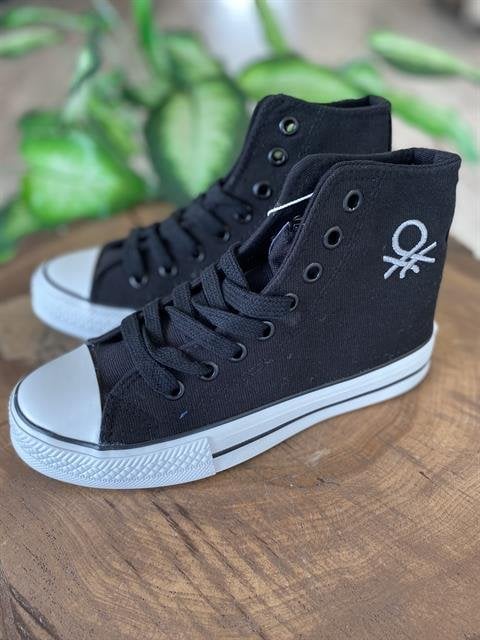 Benetton Siyah Converse Spor Ayakkabı 30628