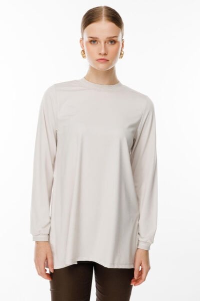 Ghisa Yaka Ve Kol Ribanalı Tunik G4829