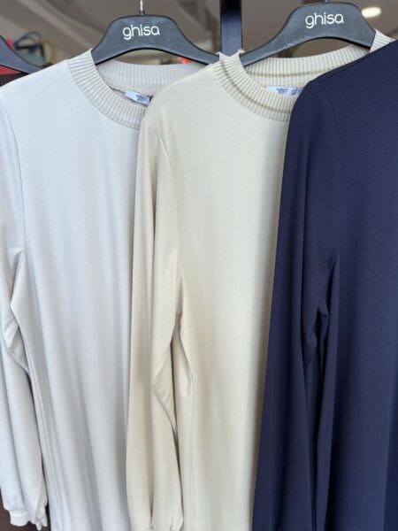Ghisa Yaka Ve Kol Ribanalı Tunik G4829
