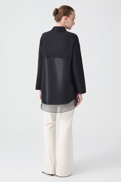 Touche Organze Detaylı Gömlek 24F1B0010